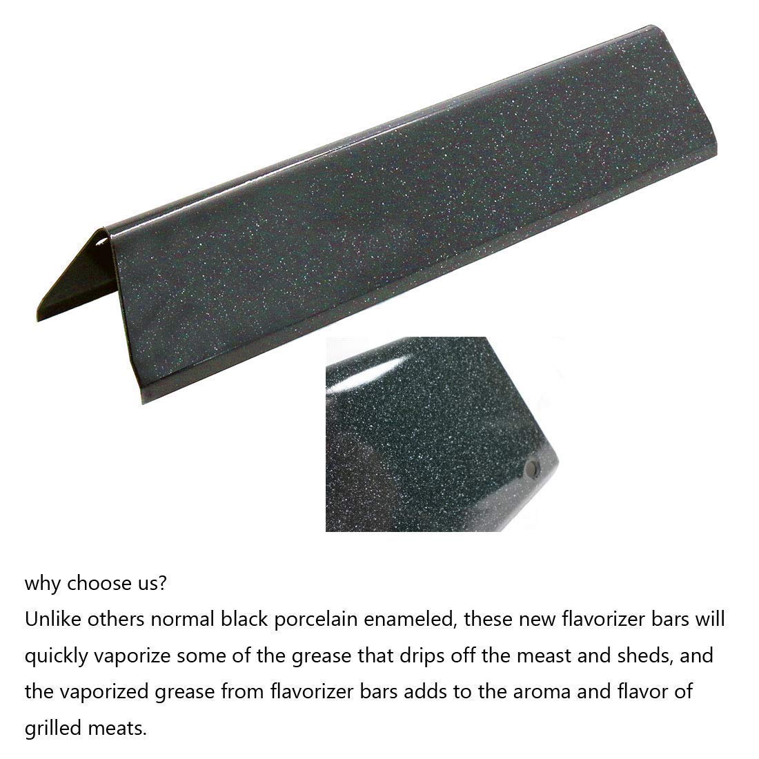 GFTIME er Flavorizer Bars 38.9CM Heat Plate Barbecue Heat Tent for