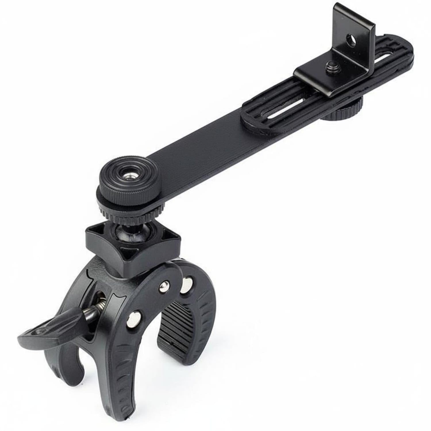 Non-Scratch Rubber Pads Wind Instrument Mic Clamp Ball Head Design Wind Instrument Mic Clip Adjustable Clarinet Audio Pickup Mount Sturdy for Saxophonists-image-9