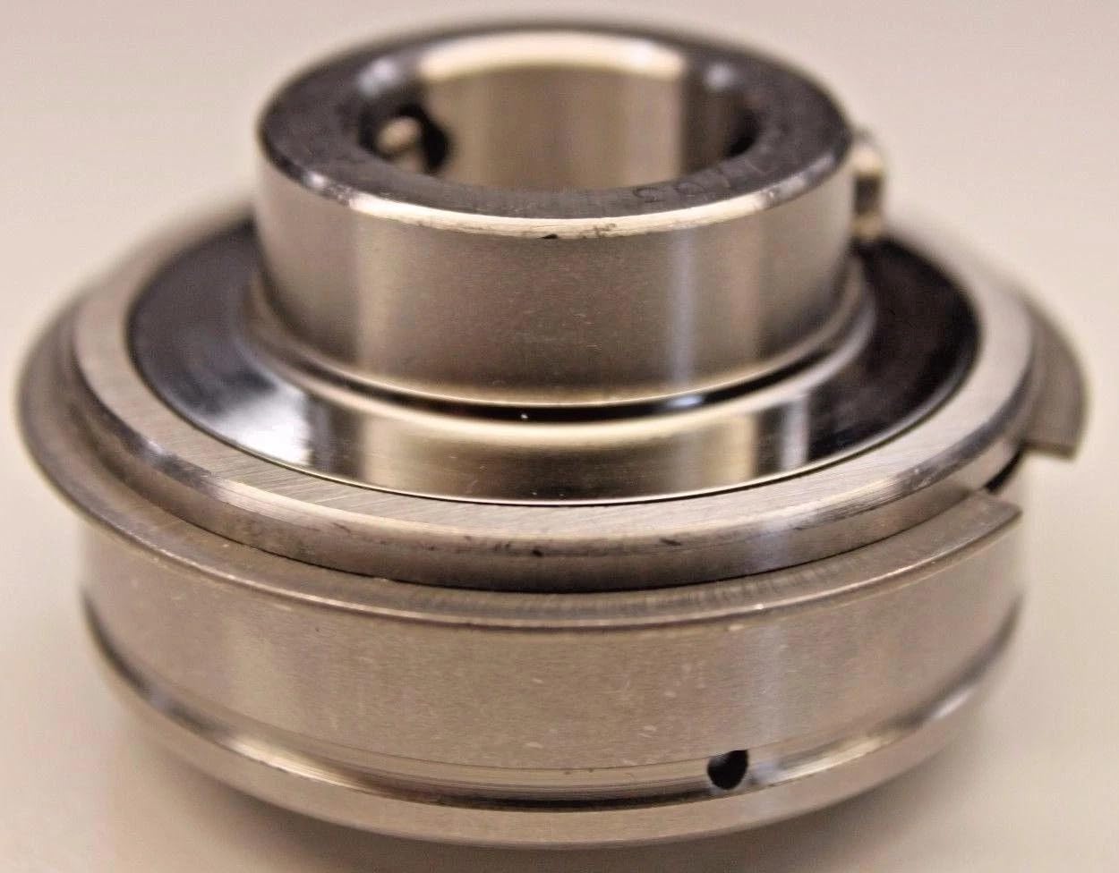 SSER206-19 Stainless Steel Insert Bearing 1-3/16" w/Snap Ring