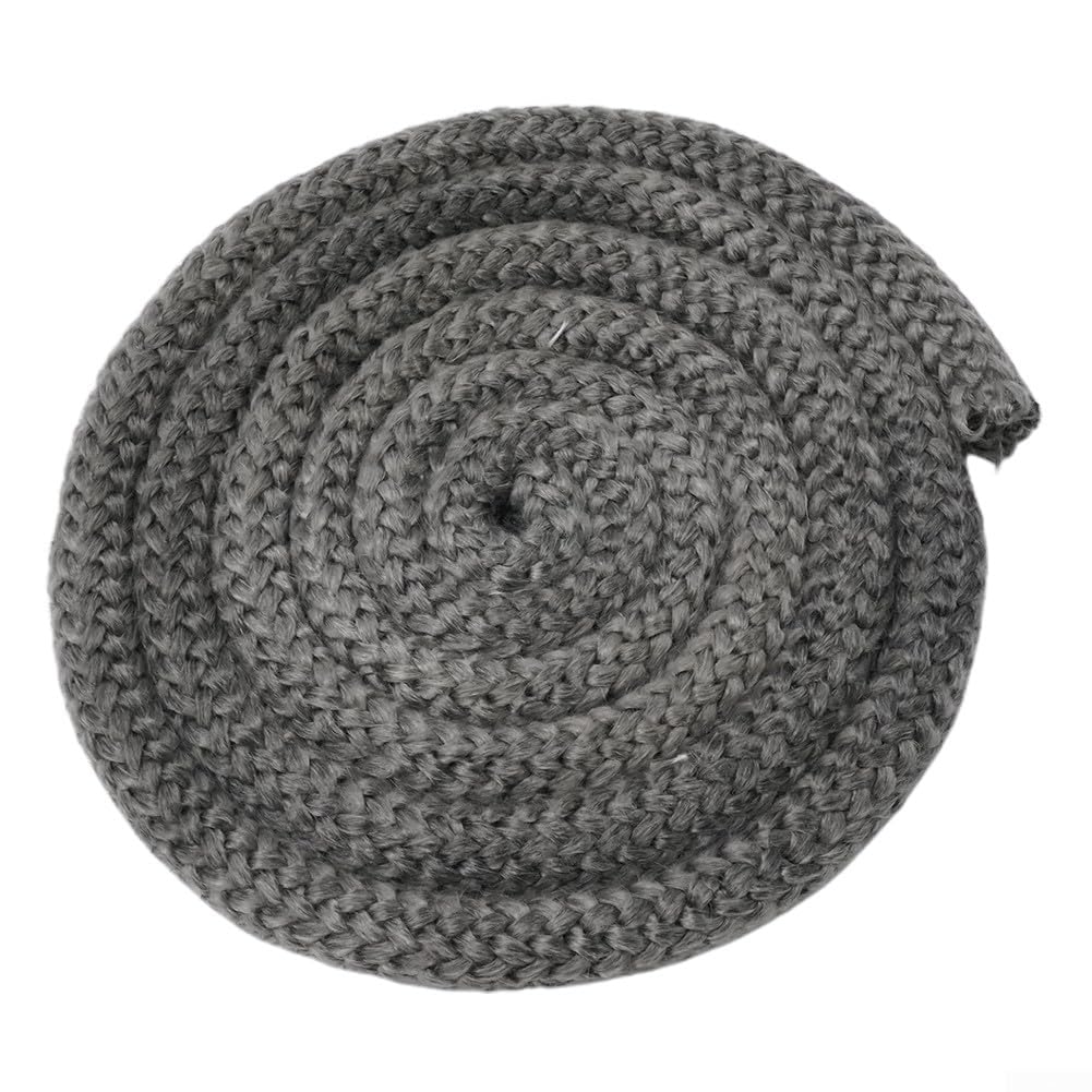 Corda resistente al calore, Guarnizione for stufa a legna Corda in fibra di vetro nera 18-20 mm diametro 2 metri