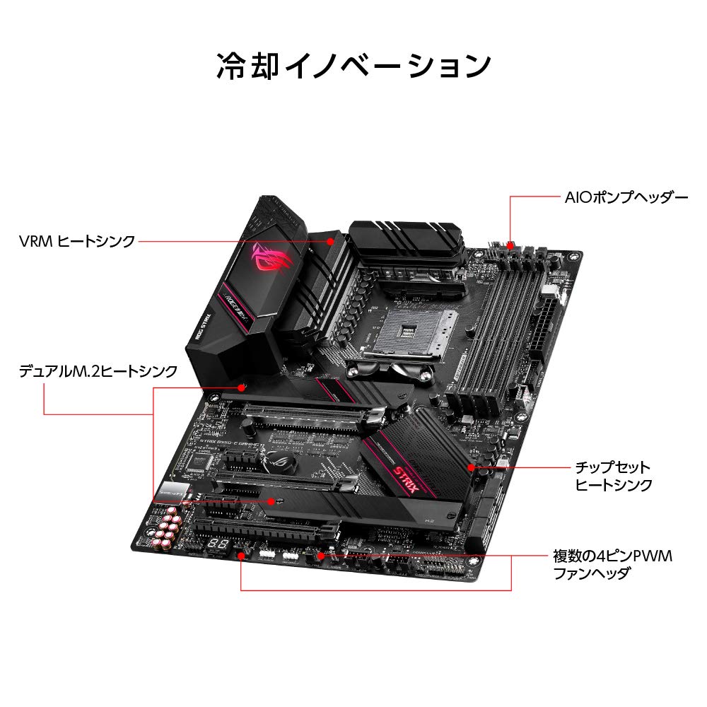 t*t様 ROG STRIX B550-E GAMING マザーボード ROG STRIX B550-E GAMING | マザーボード | ROG Japan