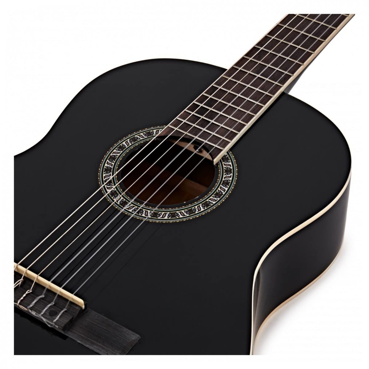 Gear4music Guitarra clásica Full Size Cuerdas de nailon para principiantes