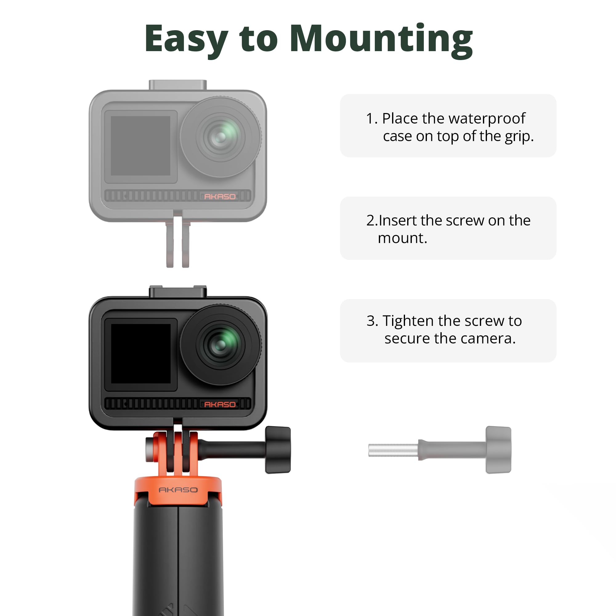Perche à selfie flottante avec ventouse compatible avec GoPro Hero 13 12 11 10 9 /AKASO EK7000/Brave 4/Brave 7/DJI Osmo Action 5 Pro/ODDV/Wolfang/Apexcam, kit d'accessoires pour caméra d'action