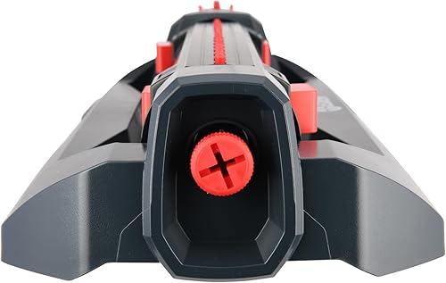 Miniatura 6 de Eden Rociador oscilante turbo 94094, cubre hasta 4,000 pies cuadrados, 18 boquillas de precisión, rango y ancho ajustables, control de flujo, base