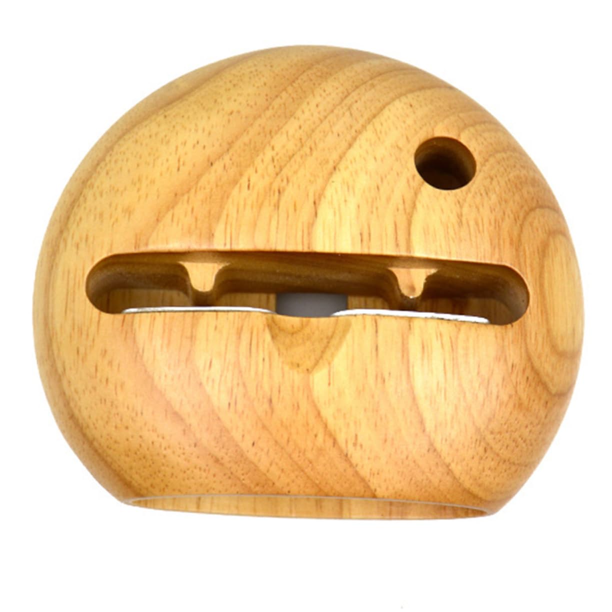 3 Eleganter Holz Handyhalter Vielseitiger Lautsprecherständer für Smartphones Dekorativer Tischständer Umweltfreundliches Material für Klassische Inneneinrichtung