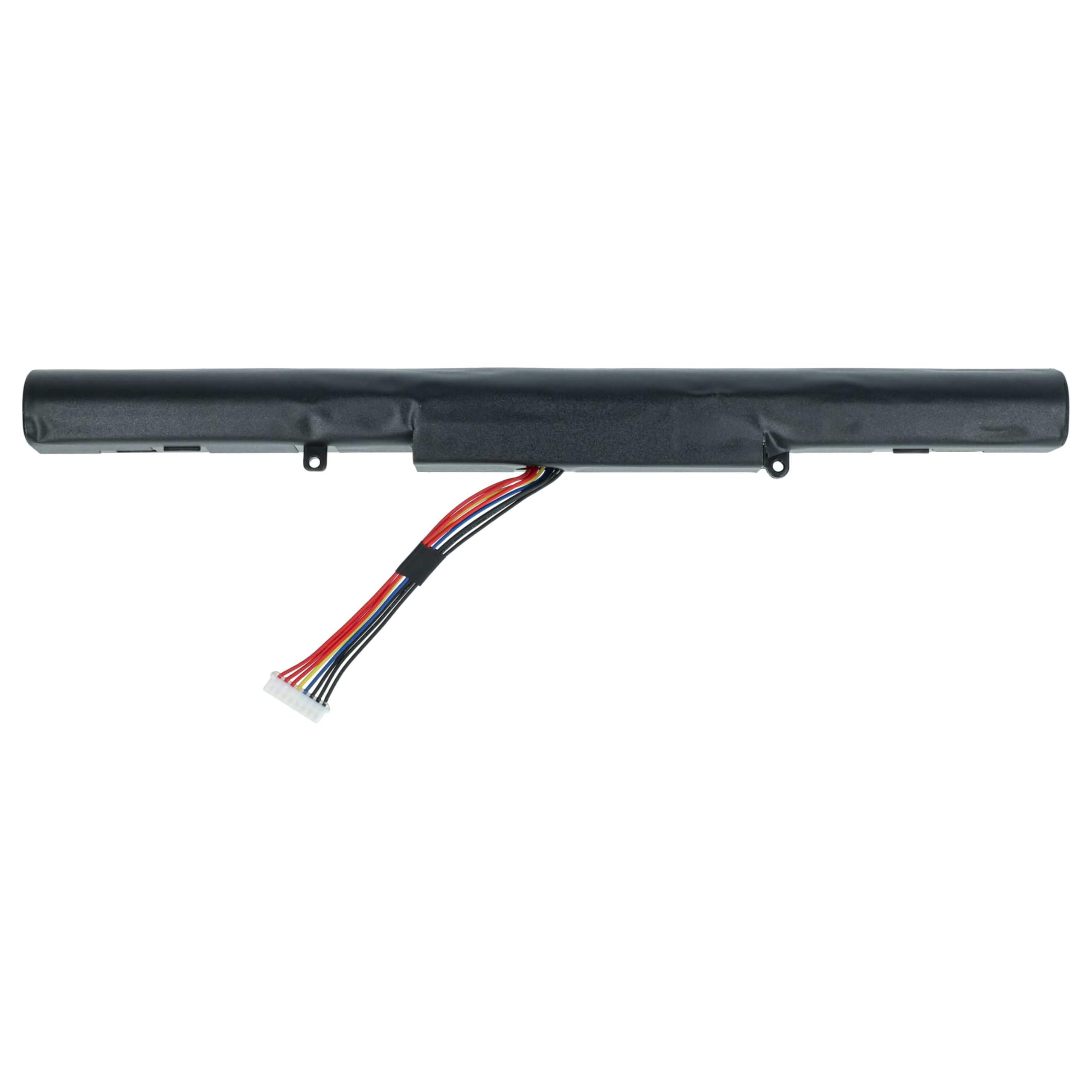 vhbw Batterie Li-ION Compatible avec ASUS K751L, P750L, R751J, R752L, R752LB, R752LD, R752LJ, R752M, X450J Laptop - 2200mAh, 14.4V, 31.68Wh, Noir