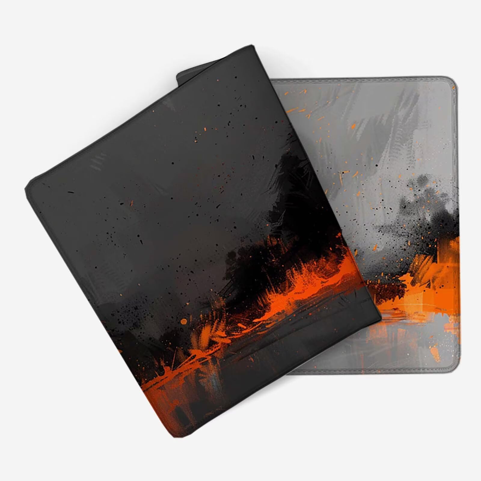 Tapis de Souris Gaming, Loup Tapis de Souris XXL 1000 X 500 mm, Large Mouse Pad Noir Motif avec Bords Cousus pour Améliorer Précision et Rapidité, Base en Caoutchouc Antidérapant, Cadeau -zzg2505NW
