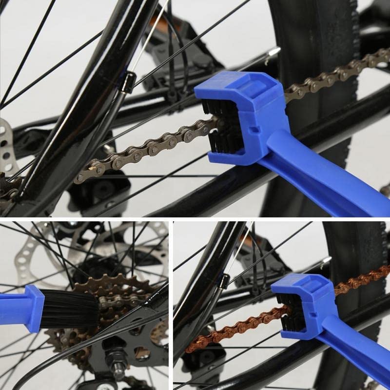 AASONS Bicycle Chain Pin Remover Bike Link Breaker Splitter MTB Cycle Repair Tool Bicycle Chain Puller Link Extractor Cycling Repair | Universal Motorcycle/Cycle Chain Cleaner Brush for Bikes