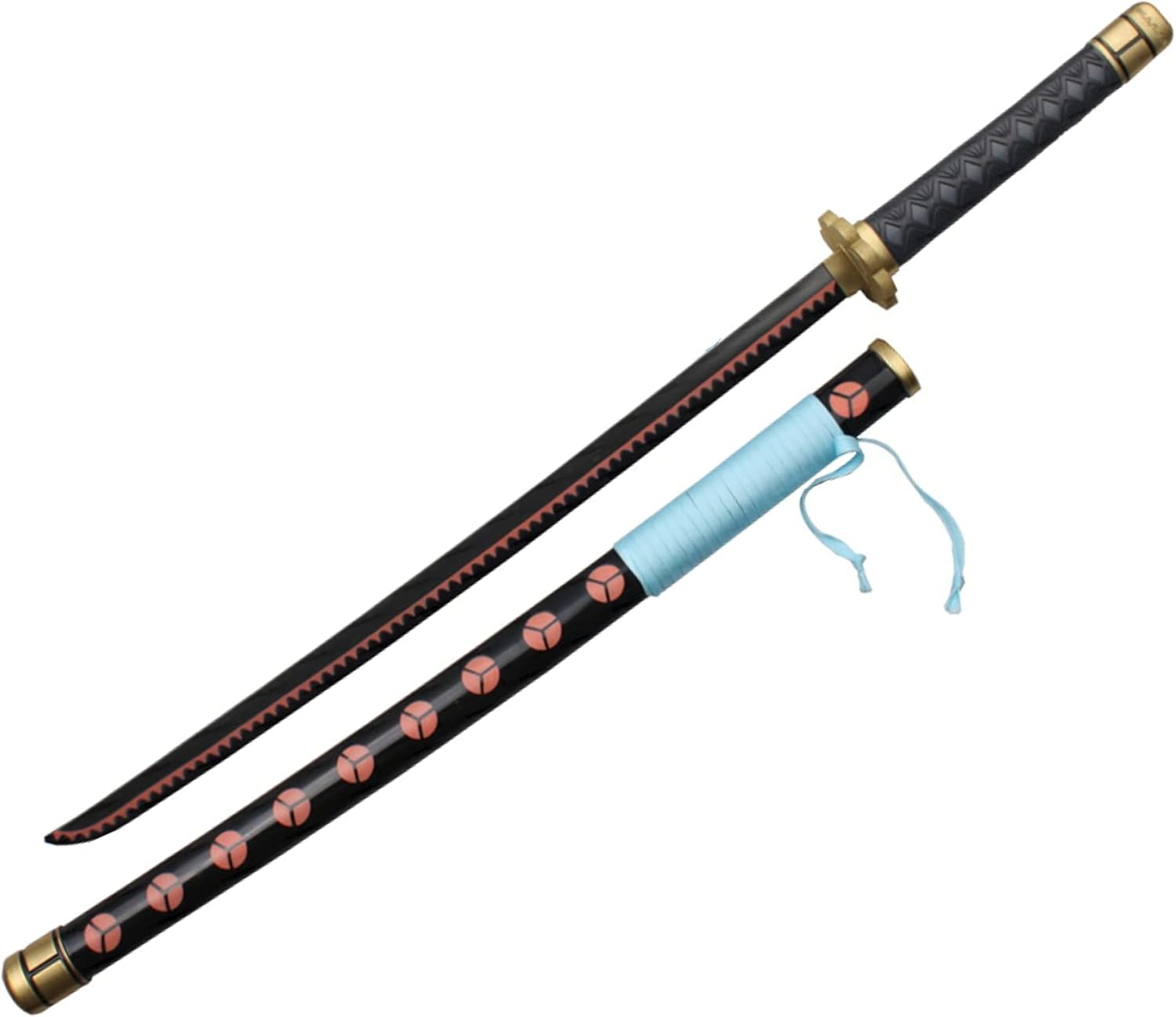 Officially Licensed One Piece Fantasy High Density Foam Sword. Zoro and Law Foam Swords. for Collection and Cosplay. Licensed by TOEI