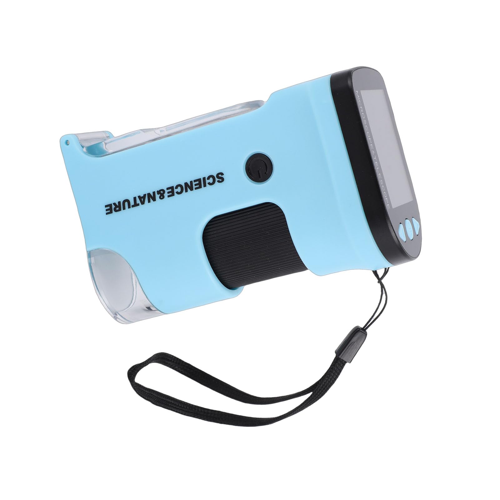 Annadue Microscopio de Bolsillo 800X 2en1 LCD para Niños