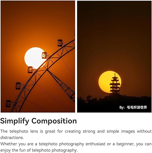 Miniatura 4 de TTArtisan 19.685 in F6.3 Full Frame Manual Focal Super Teleobjetivo Lente para Sony E-Mount Cámaras A7IIII A7R A7RII A7RIII A7RIII A7RV A7RV A7SII