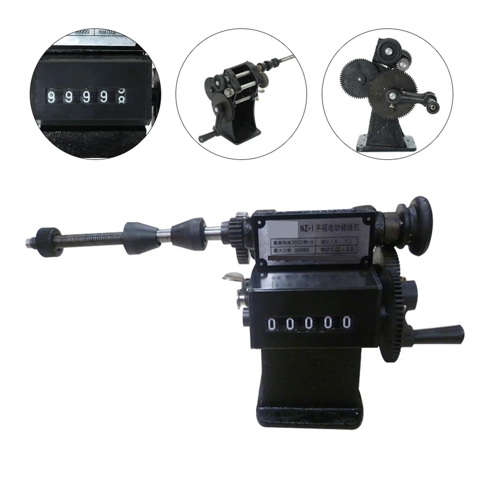 Carrete de cable, Máquina Automática De Bobinado Bobina, Manual, Doble Propósito, Rango 0-99999, Industrial Manguera de jardín