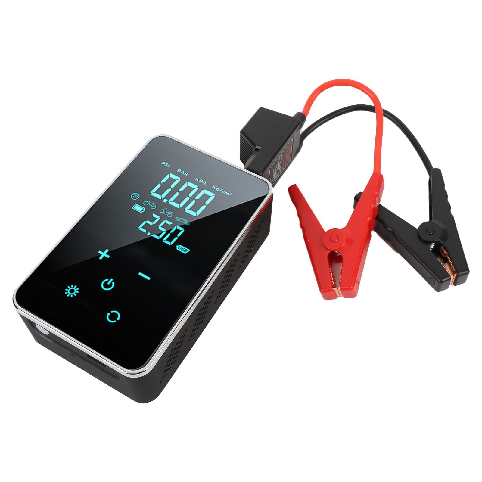 Compresor de Aire Inalámbrico 150 PSI, Inflador Portátil para Coche Moto