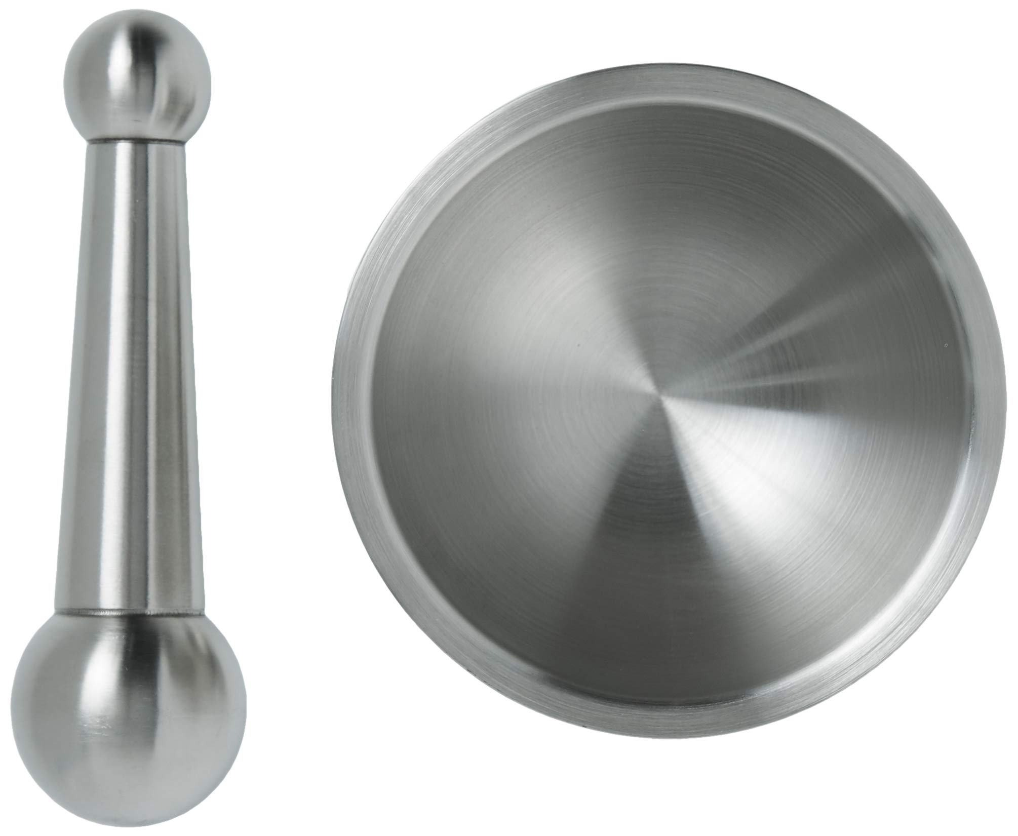 HealthSmart Stainless Steel Mortar and Pestle