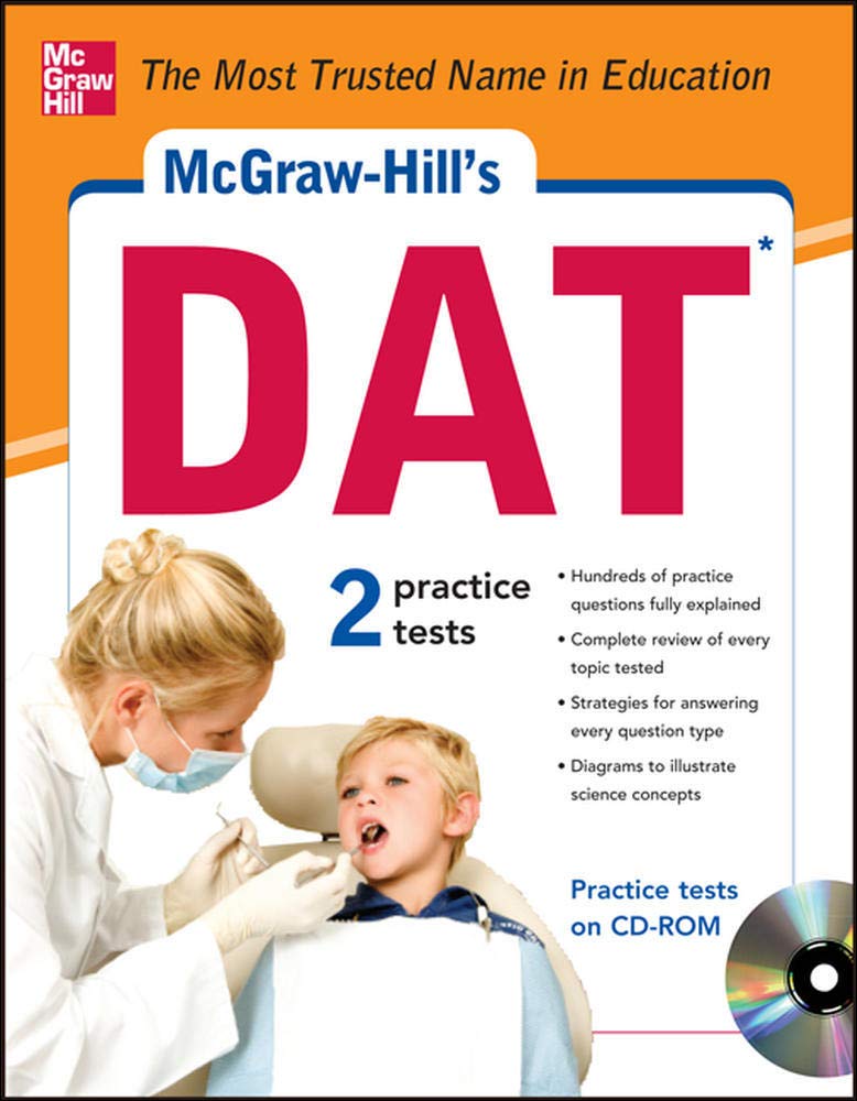 McGraw-Hill Education DAT with CD-ROM