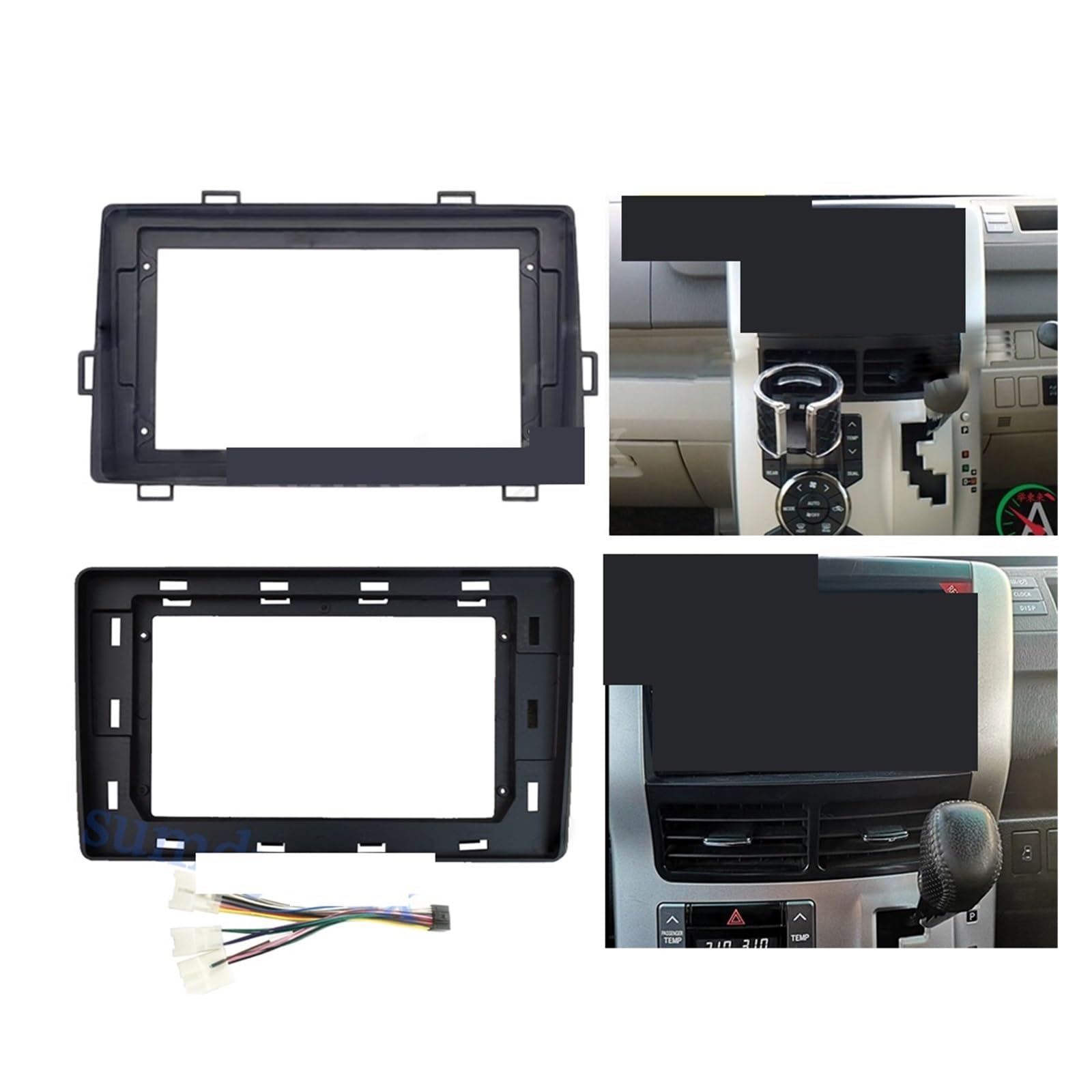 Amazon.com: SITYORY Radio Frame 10.1 Inch Radio Fascia Fit for