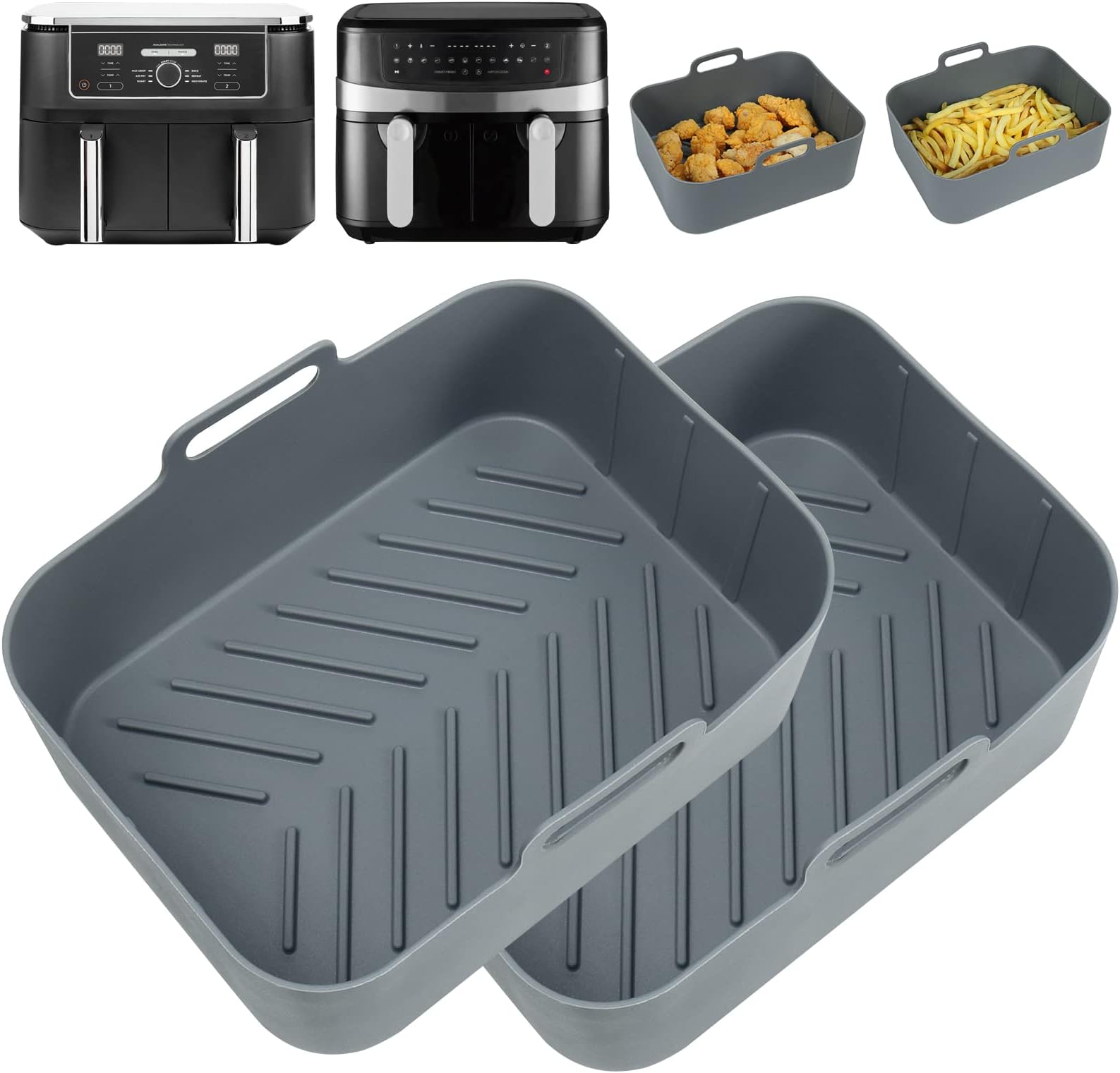 silicone air fryer liner