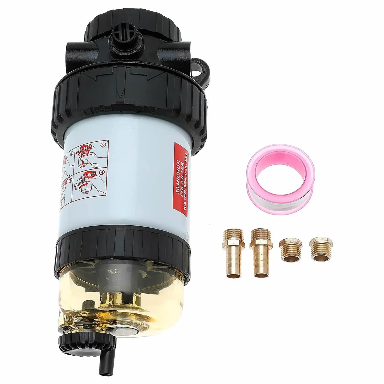 Filtro Diesel para Coche Ajuste para el motor diésel del filtro de la serie FM100 reemplaza conjunto combustible BF7783-D 3780931M1 30 micras Filtro diésel para vehículos