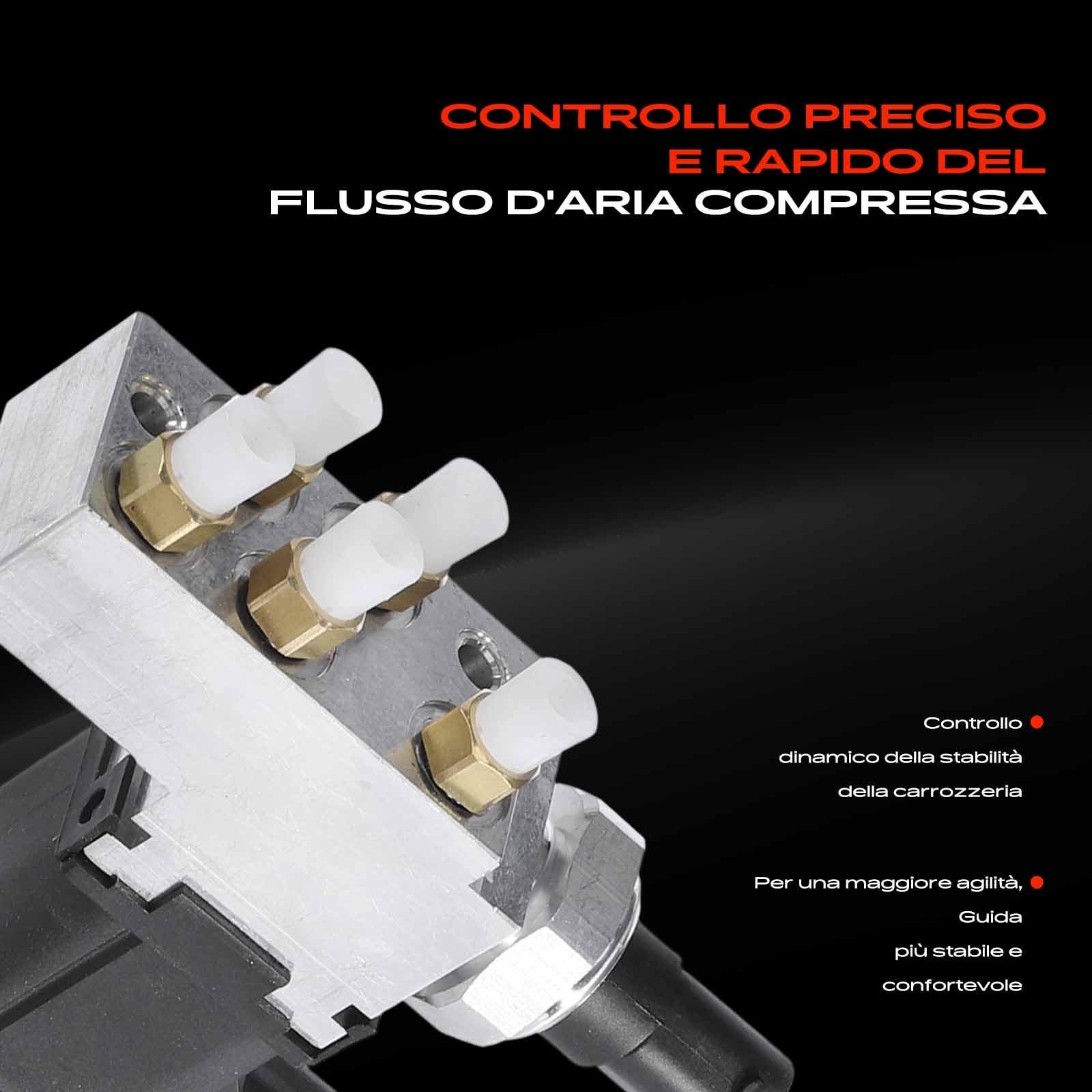 Frankberg Unità valvole sospensioni pneumatiche Compatibile con Classe E W211 2.2L Classe E W211 3.5L CLS C219 3.5L CLS C219 3.0L Classe E W211 3.0L Replace# A2113200158