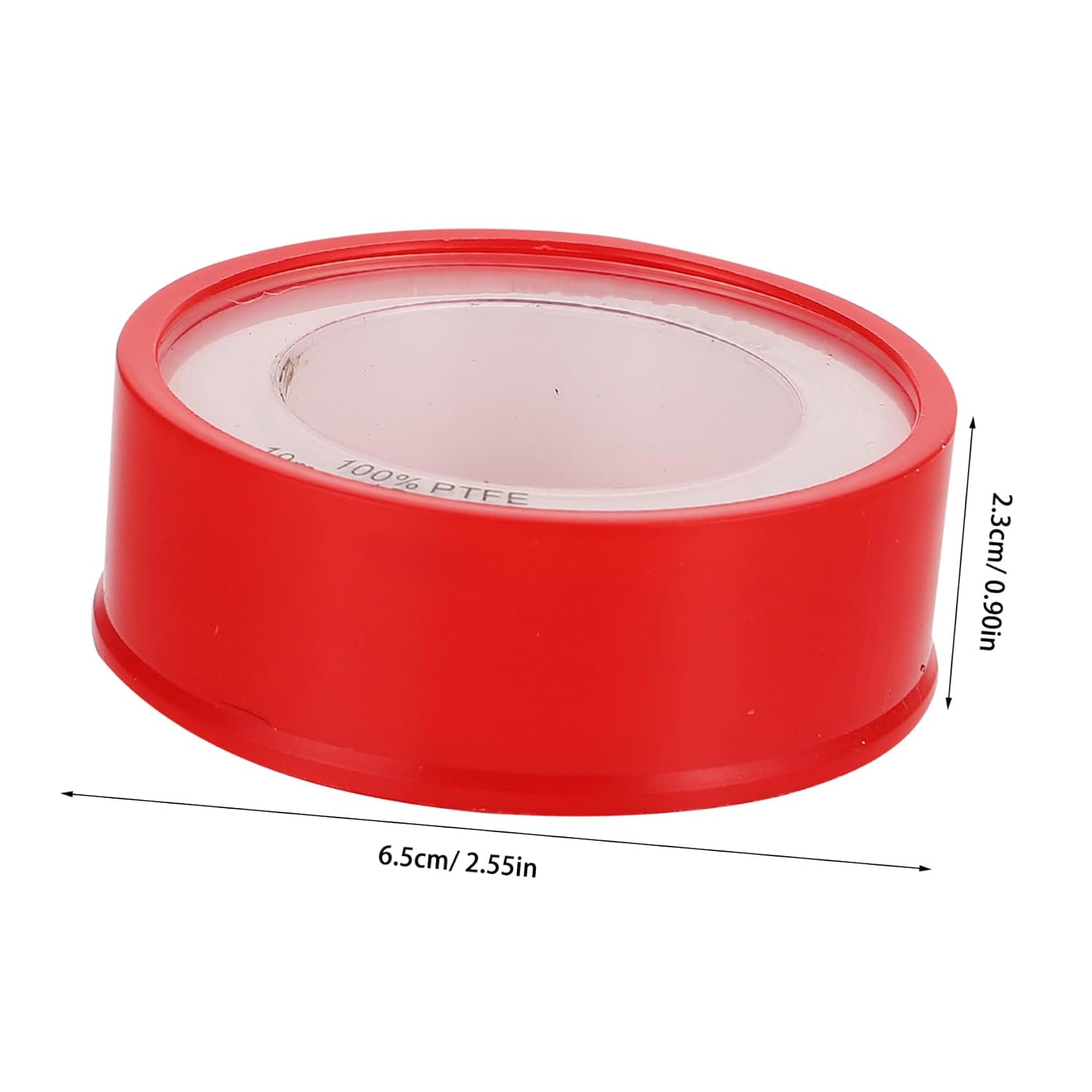 PRETYZOOM PTFE Thread Seal Tape 10 Pcs, 15m Plumbing Leakproof Roll