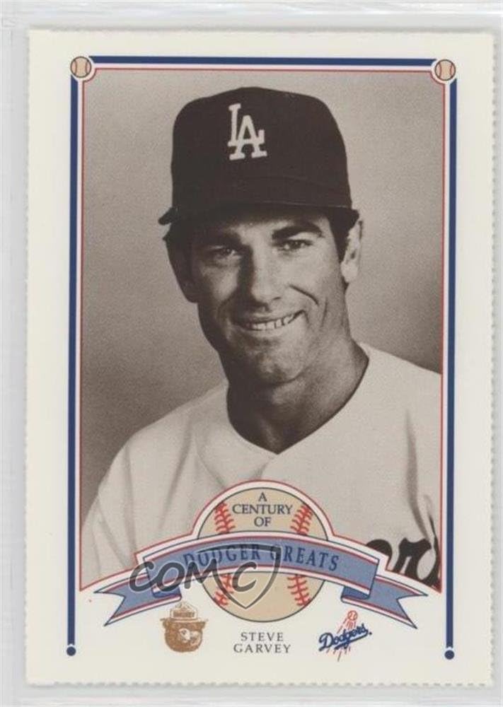 Steve Garvey (Baseball Card) 1989 Smokey Bear A Century of