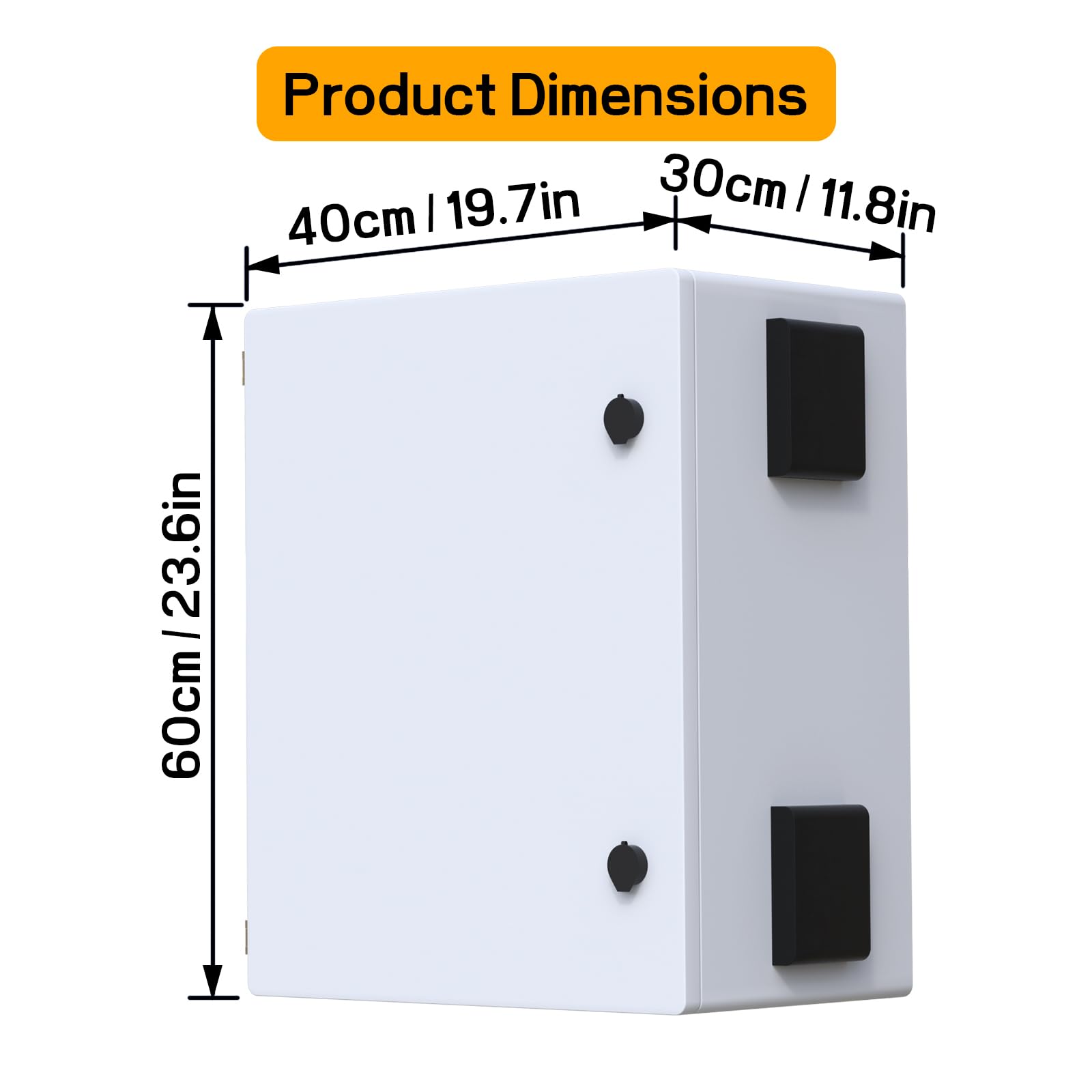 Outdoor Electrical Enclosure Box with Fan & Thermostat -2 Outdoor Electrical Enclosure Box with Fan & Thermostat -2