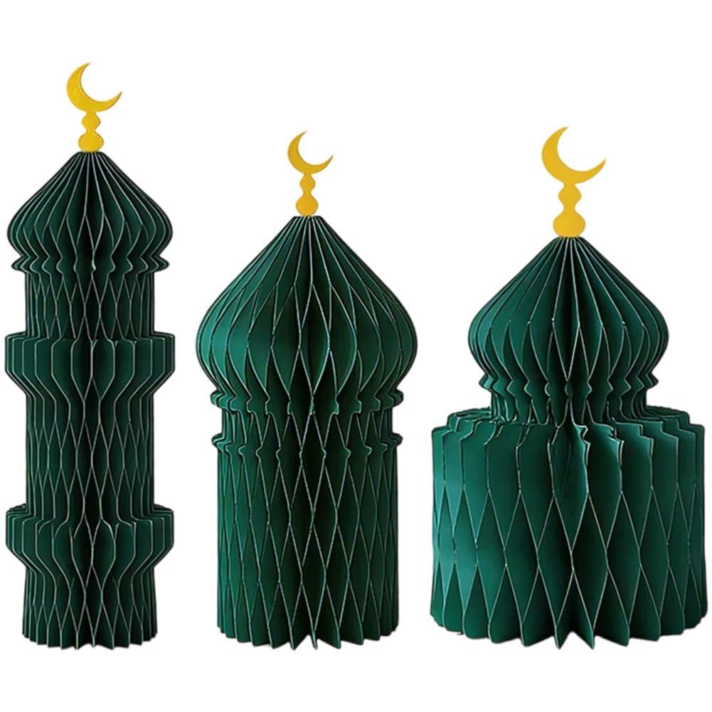 Décoration Ramadan 3D pliable pour embellir facilement votre table de fête sans encombrement