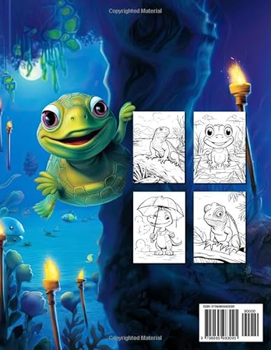 Reptiles Coloring Book for Kids: The Ultimate Reptilian Journey for Young Colorists