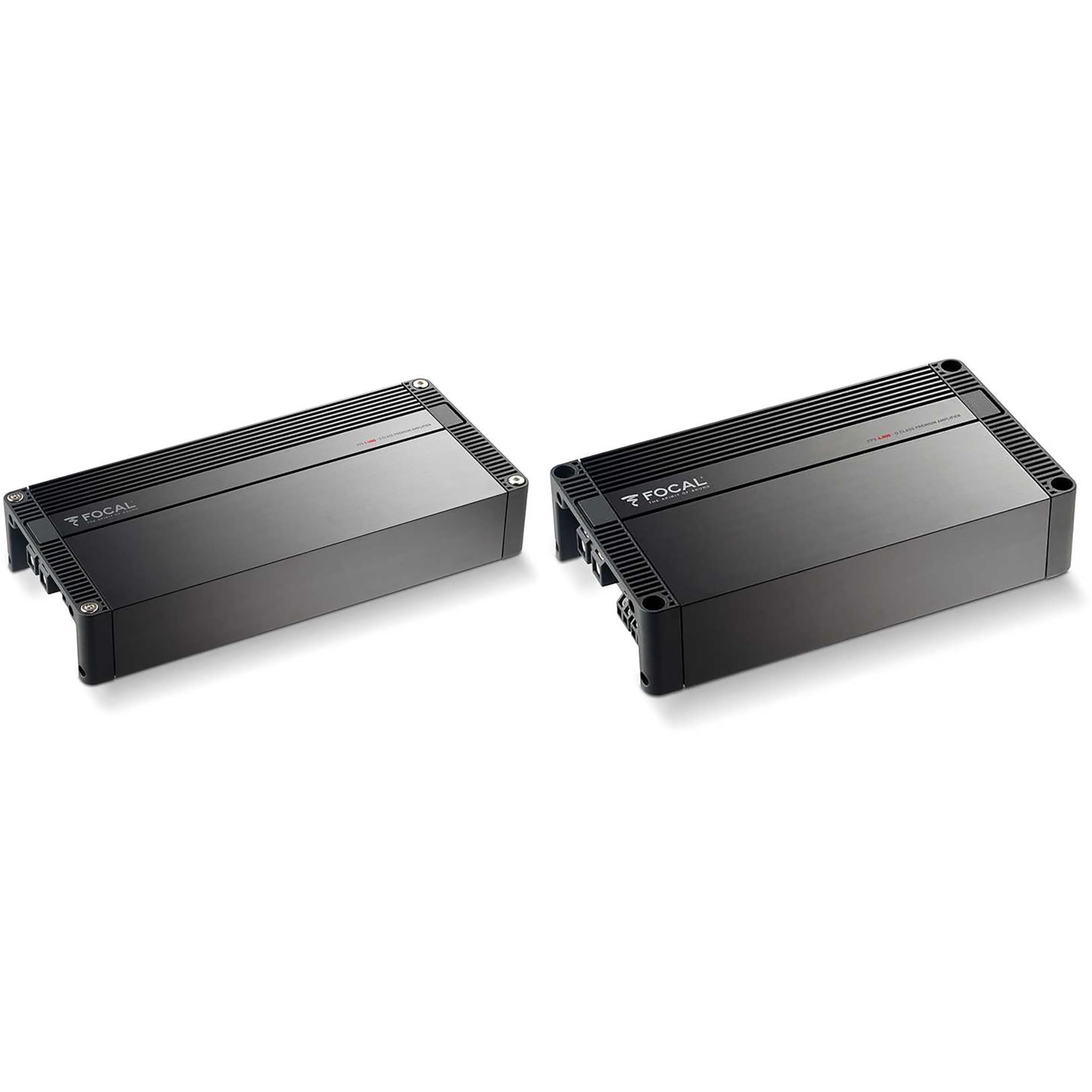 Focal FPX4.800 4 x 120 @ 4ohms, Class D and FPX1.1000 1 x 700 @ 2ohms, 1 x 1000 @ 1ohm Class D