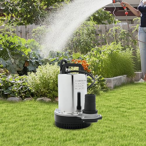 Pompe submersible basse tension 24V 200W contre le manque de pression d'irrigation - 5