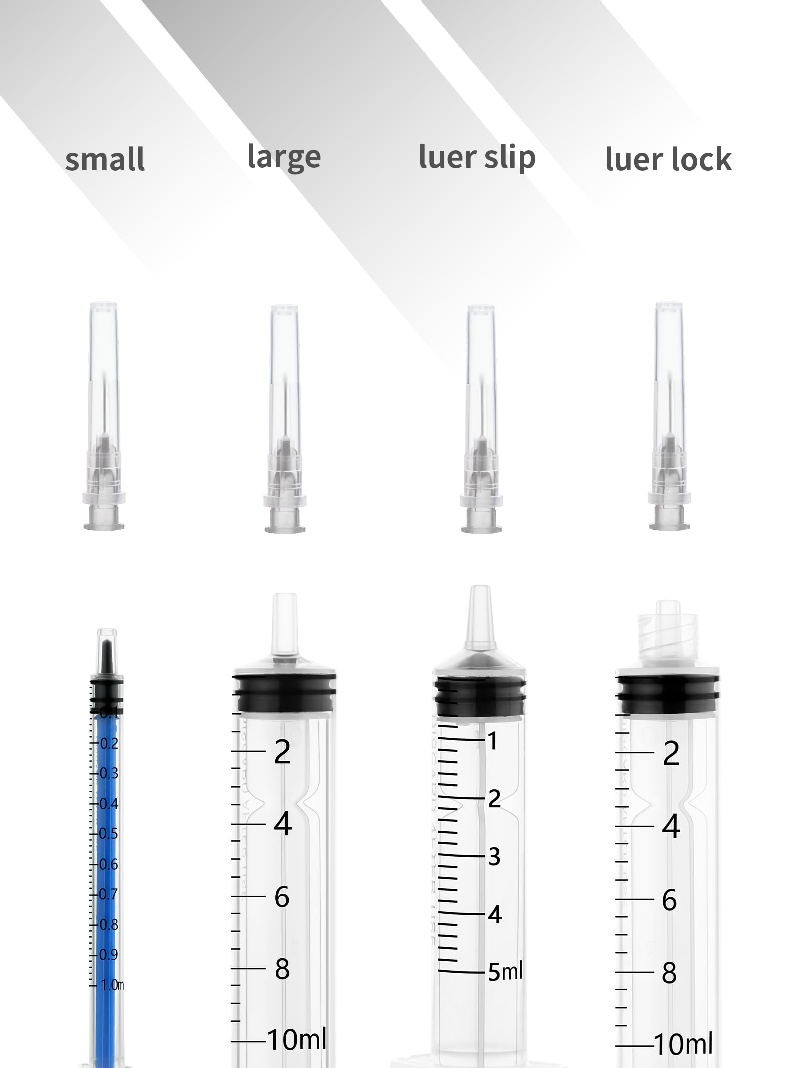 27 Gauge Needles 1/2 Inch 13mm Disposable Luer Lock Accessories, Box of 100 — Amazon image 3