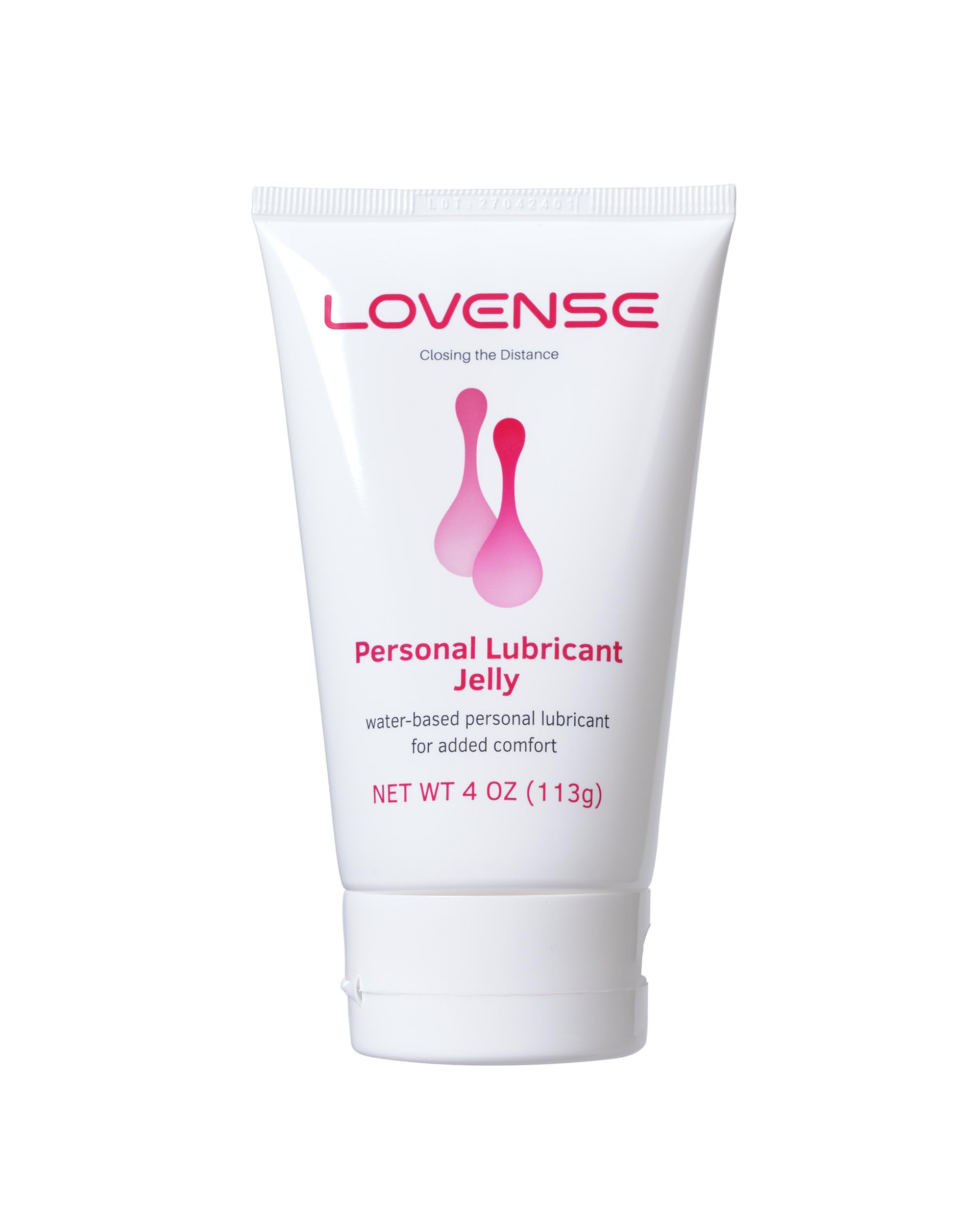 Personal Lubricant Jelly, Privacy Water-Based Lube Long Lasting Lubrication for Men, Women and Couples 4 Oz (Pack of 1)