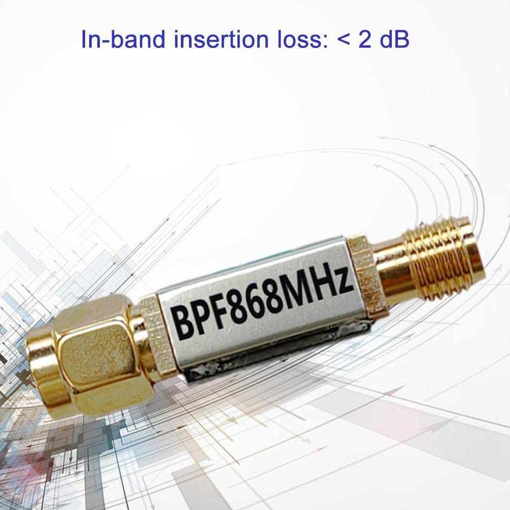 SPORTARC 868 MHz RFID SAW Bandpassfilter, 867 ~ 869 MHz, 2 MHz Bandbreite für SMA-Verbindung