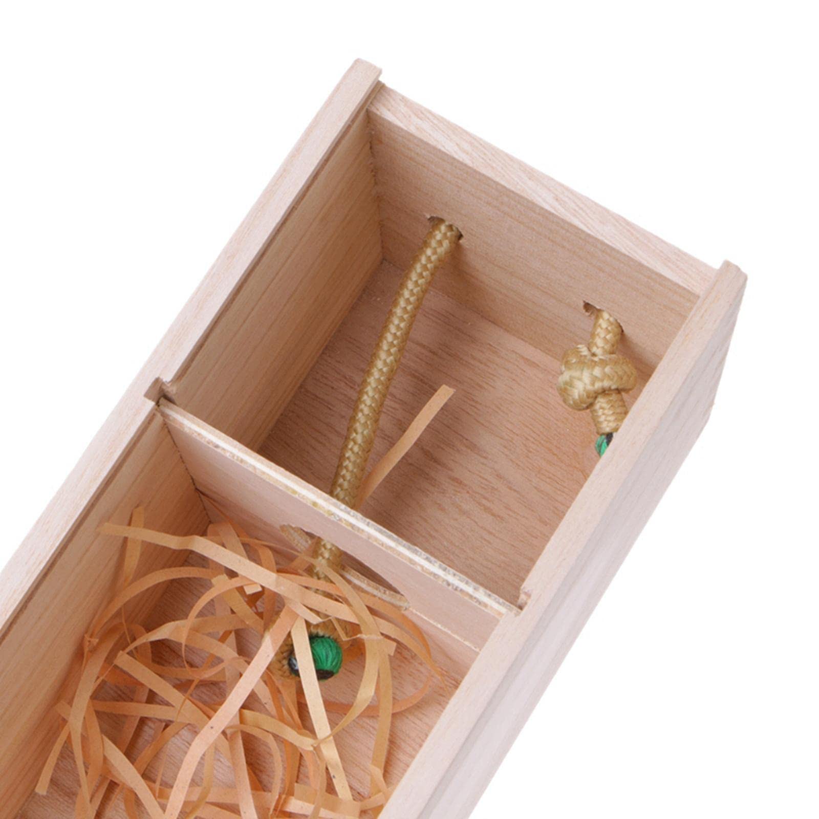 Amazon｜Generic ワインボトル 木箱 取っ手付き スライド蓋 収納 包装