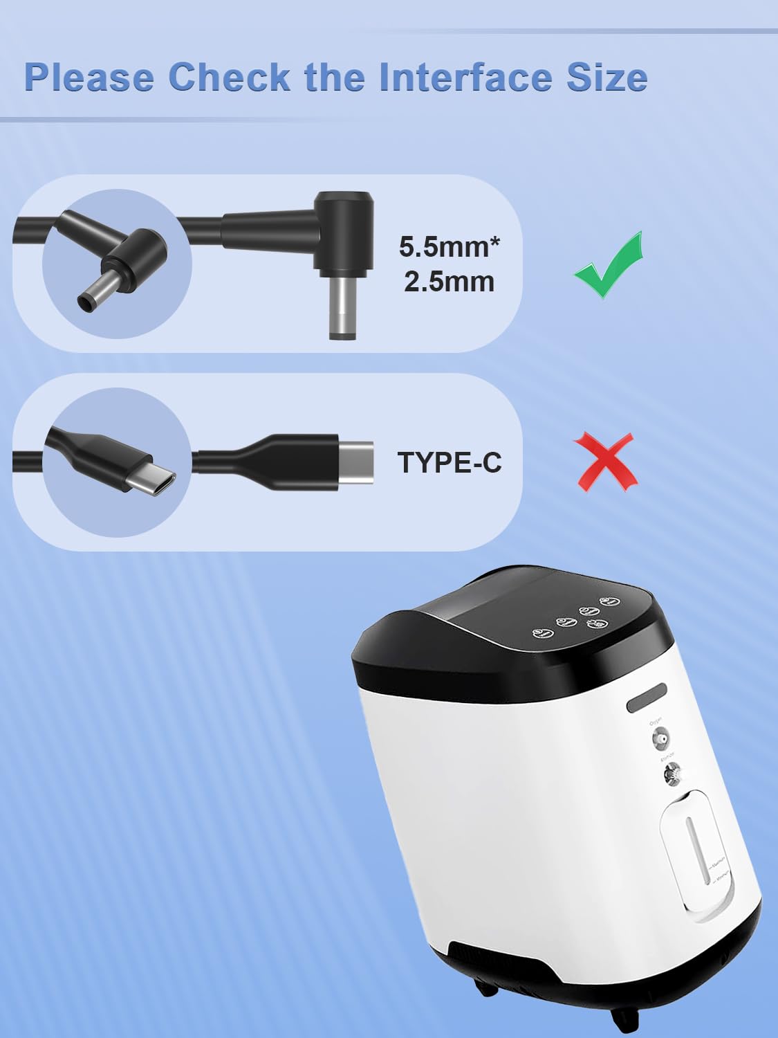 Alimentatore Originale Delta Per Concentratore Di Ossigeno Inogen One G3/G4/G5 (BA-303/403/503) - Ricondizionato