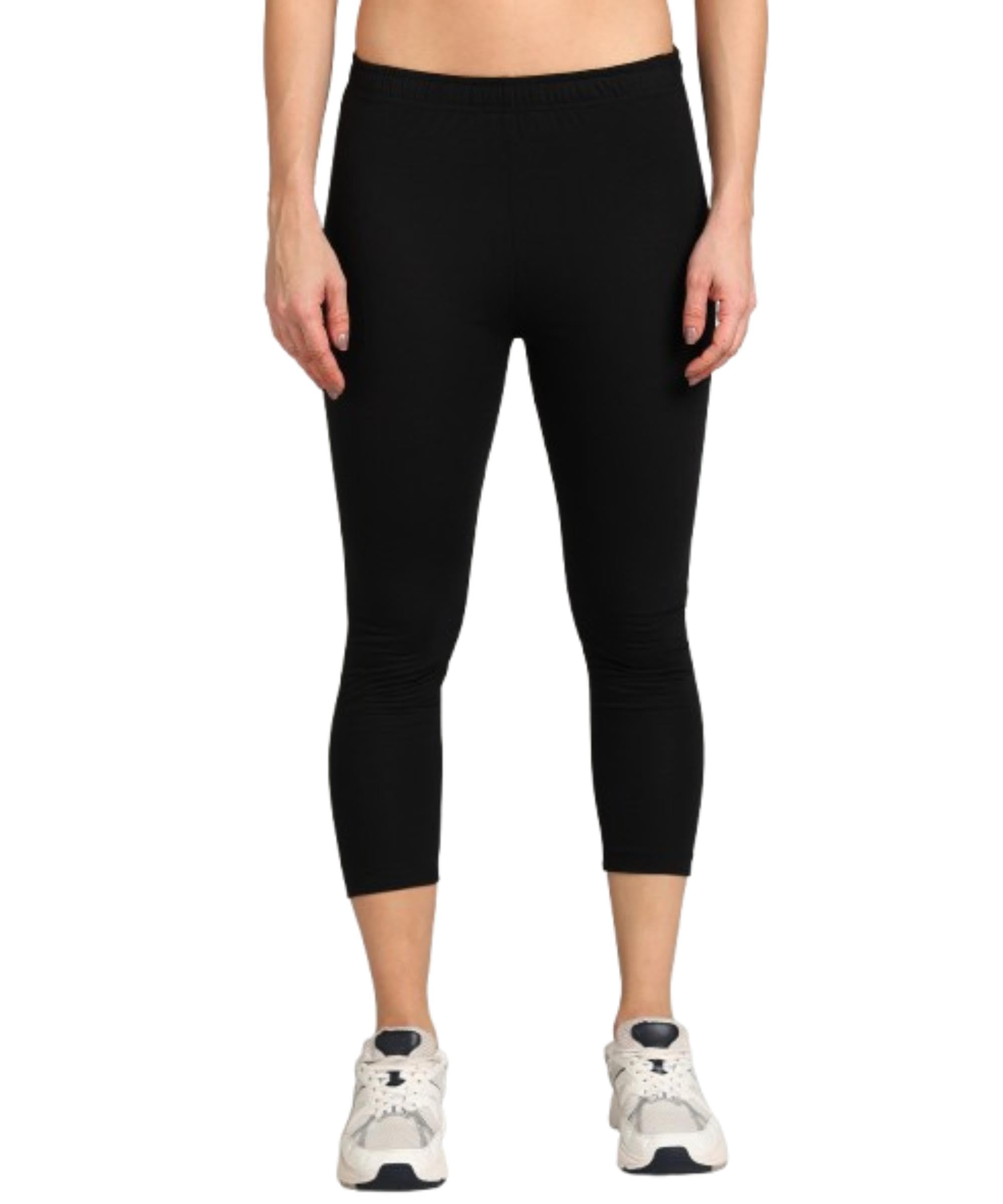 paavki Pure PC Cotton Slim Fit 2 Way Stretchable Women's Comfortable Ankle Length Leggings with Ultrasoft Wide Elastic Waistband, Jeggings Trousers for Casual, Office, and Everyday Wear-picture-21