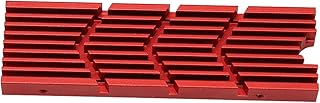 Dissipador de Calor NVME 2280 SSD, Revestimento Anodizado de Liga de Alumínio de Dupla Face 3 Almofadas Térmicas M.2 para PC SATA M.2 Dissipador de Calor para SSD