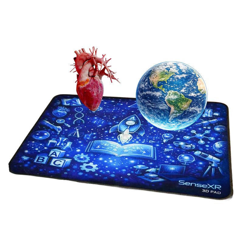 SenseXR 3D Learning Pad 500+ Smartphone AR/VR Lessons for Kids, Interactive 3D STEM & Language Play-image-17