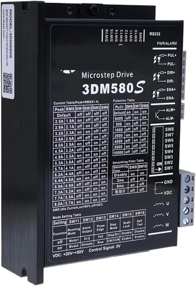 3phase 3DM580 Stepper Motor Driver Match Stepper Motor 57 86 18-50VDC