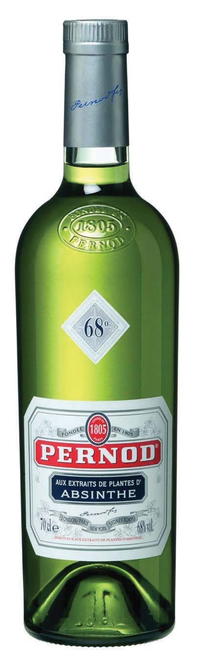 1 Flasche Absinthe Pernod 68% Vol. a 700ml Absinth