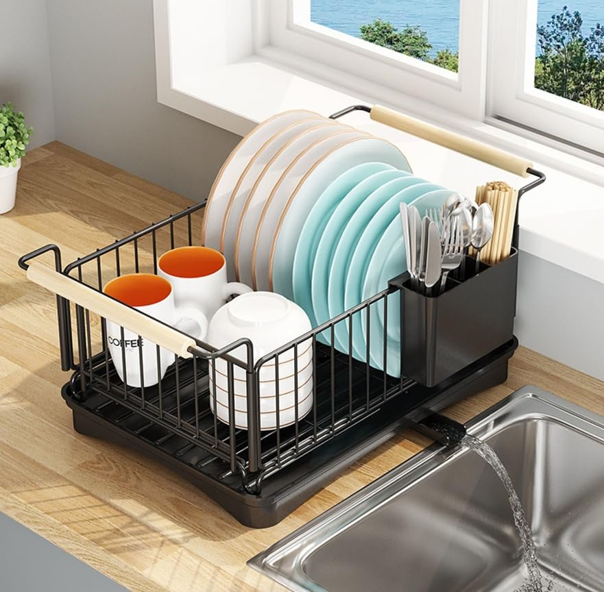Escurridor De Platos,Escurre Platos,Escurridor Fregadero,Cocina Escurridor Platos Fregadero Escurreplatos,Escurridor Platos Metal Encimera,Escurreplatos Sobre Fregadero,Escurridor De Platos Y Vasos