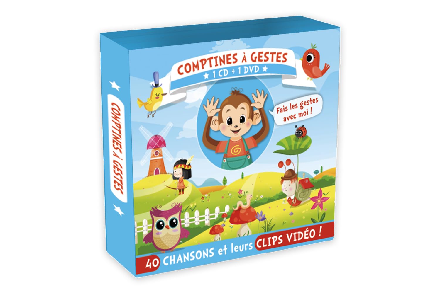 Comptines à gestes (CD/DVD)