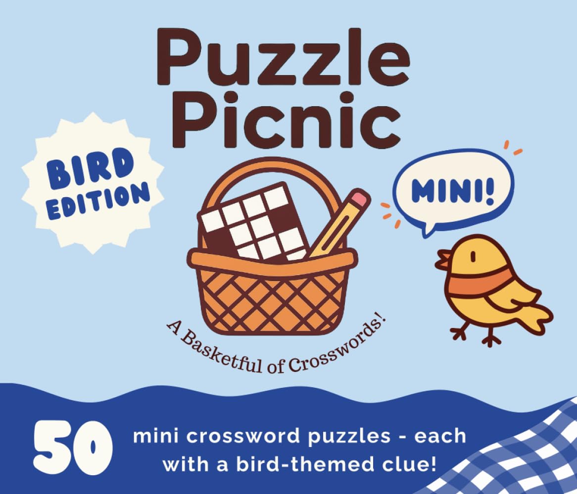 Puzzle Picnic: A Mini Crossword Book (Bird Edition)