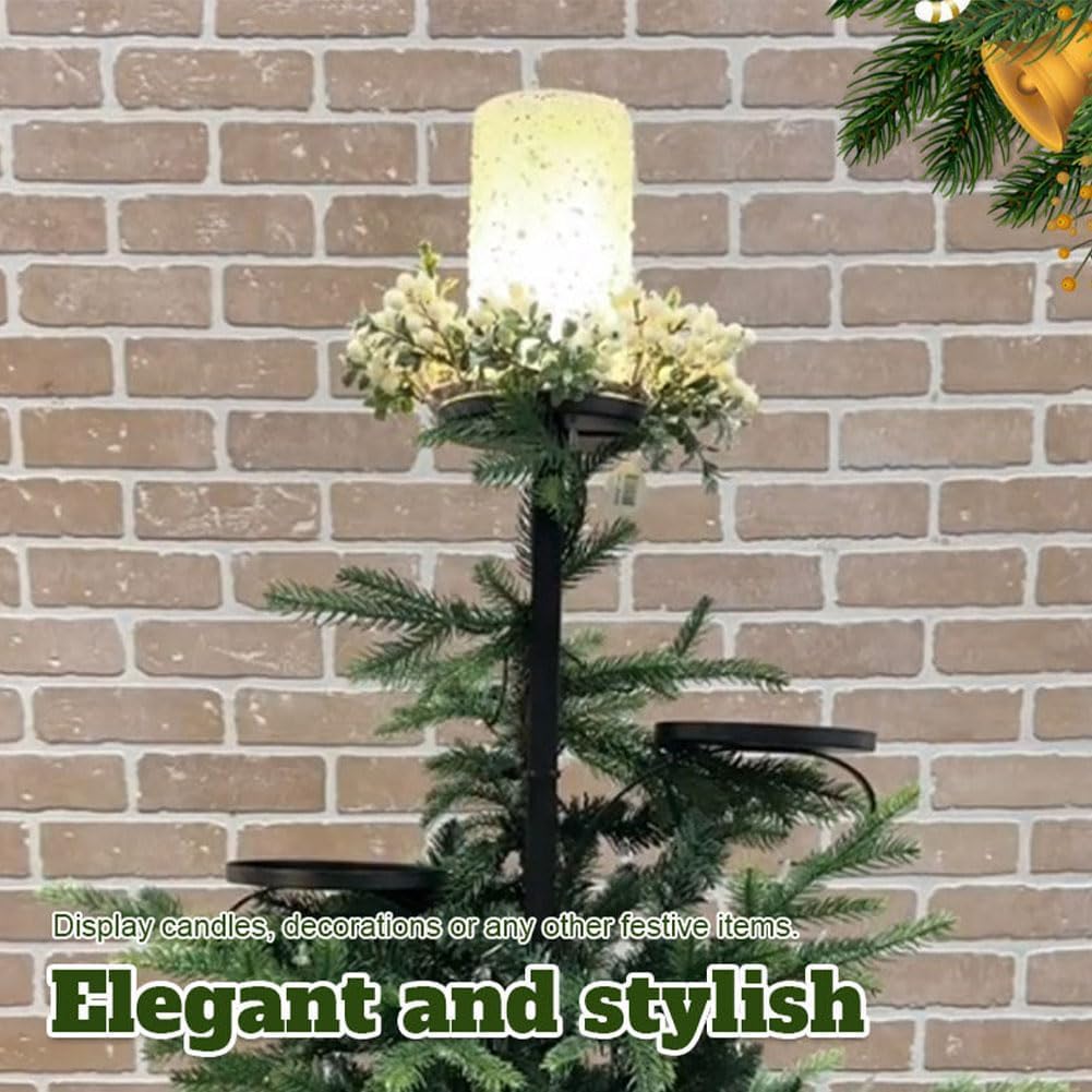 Une étagère Remplie De Décorations De Noël Au Sommet D'un Mur Photo - Zoom Sur Les étagères D