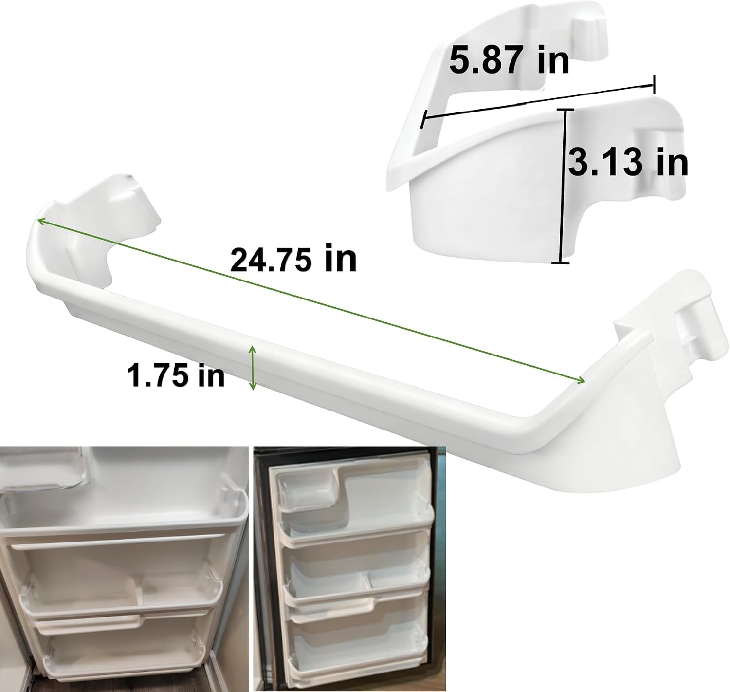 240534701 Door Shelf Rack Bar