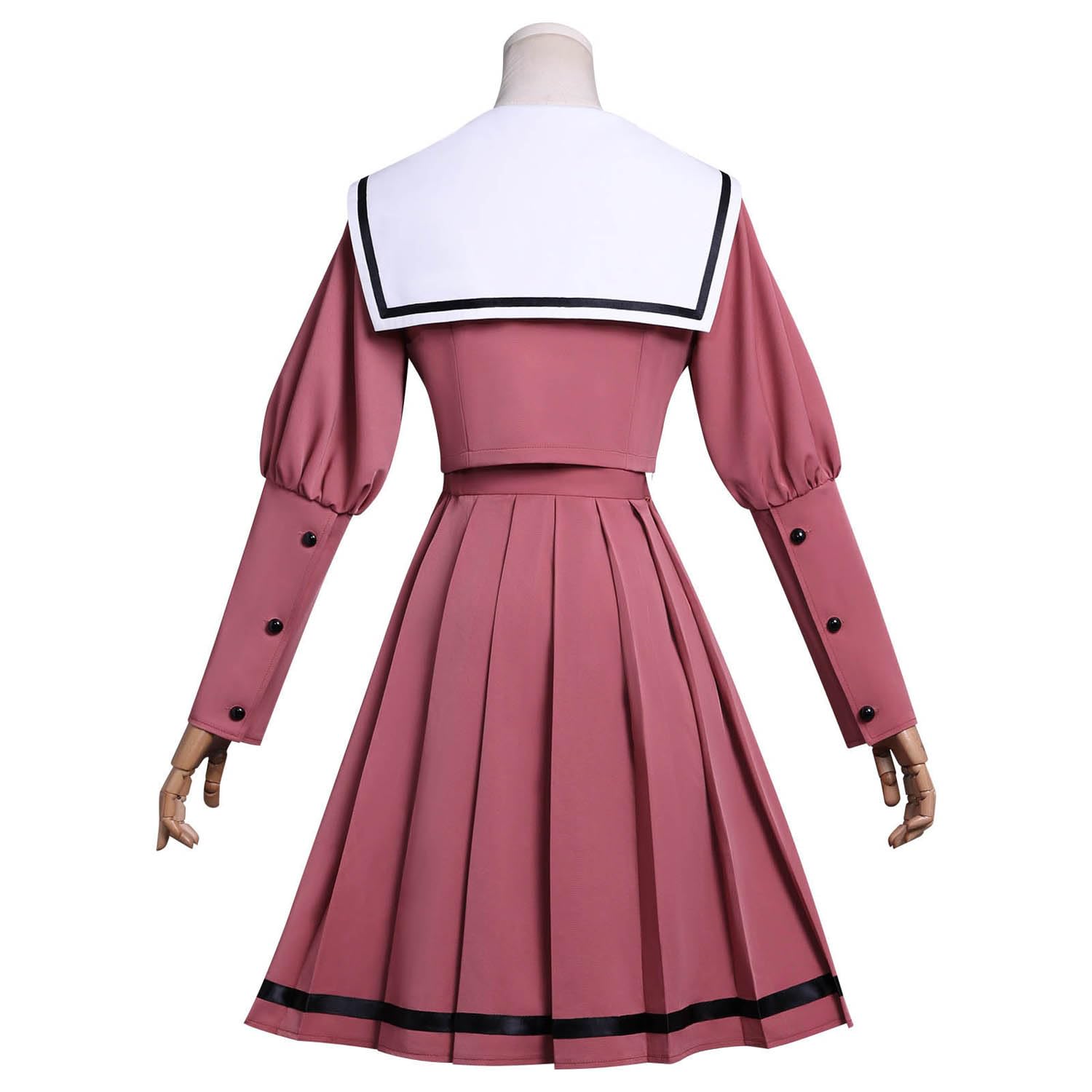 Anime The Fragrant Flower Blooms with Dignity Disfraz de cosplay Waguri Kaoruko Uniforme Conjunto Completo Halloween Carnaval Traje de Vestir con Peluca para Mujeres