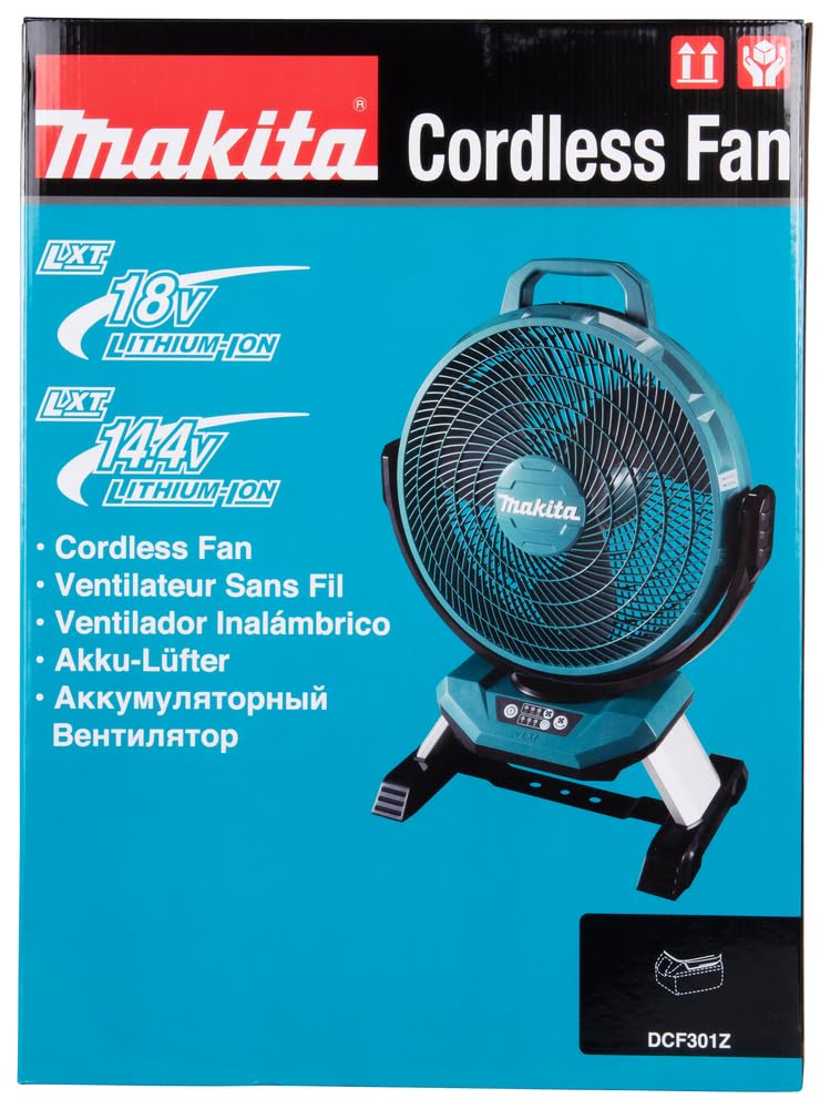 Makita DCF301Z Akku-Lüfter 18V (ohne Akku, ohne Ladegerät)