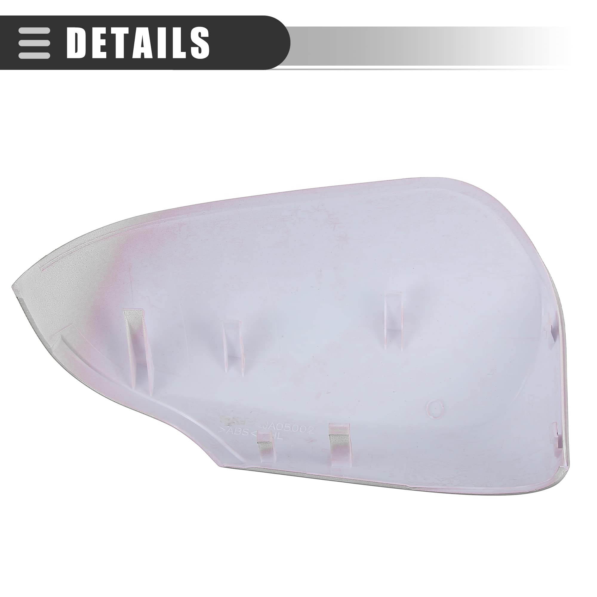 A ABSOPRO Couverture Rétroviseur Latéral Gauche Pour Toyota Yaris 12-19 1pc