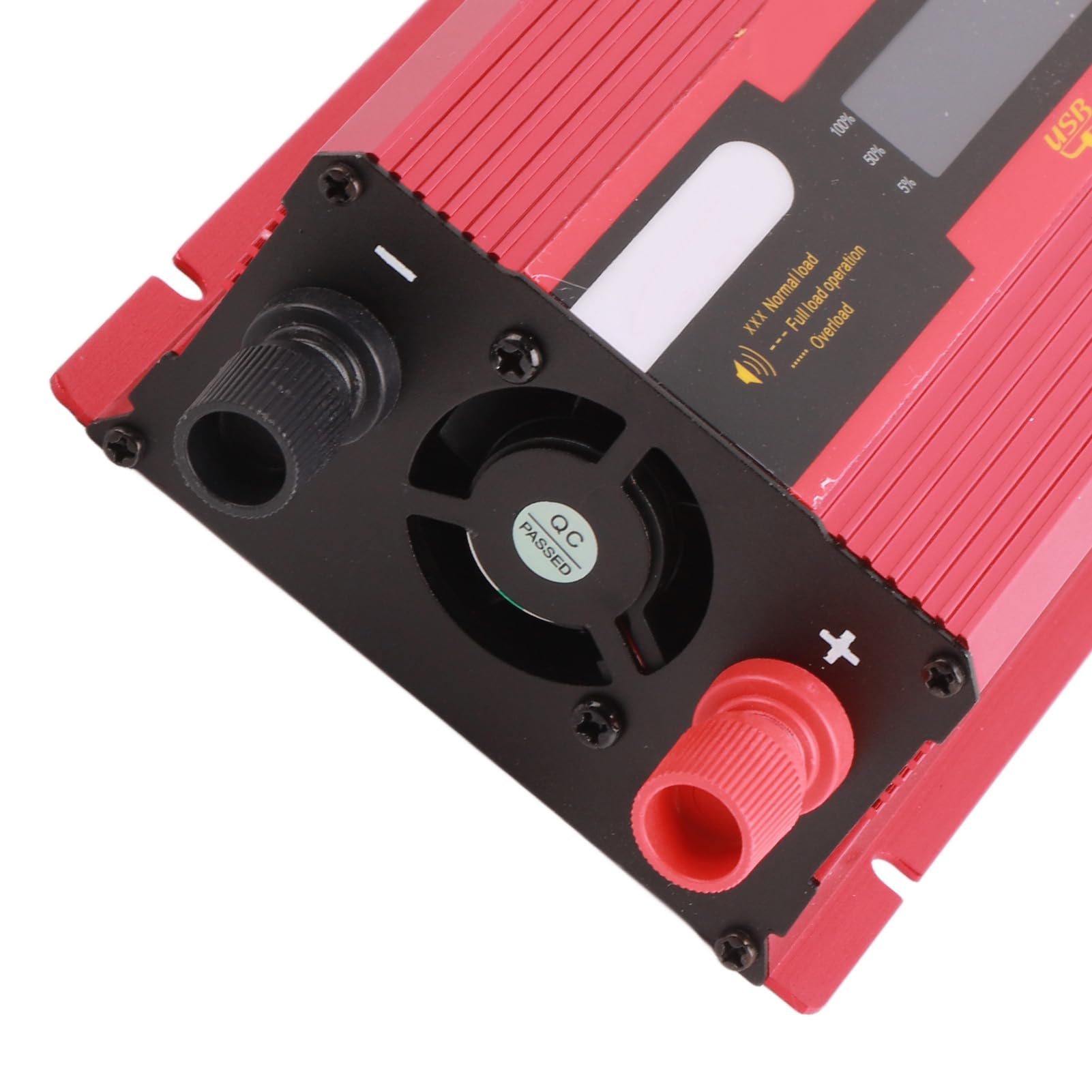 Zerodis Inverter portatile da 1000 W per casa, converte CC in CA domestica, ideale per la protezione automobilistica e pannelli solari (da 12 V a 220 V/LCD)