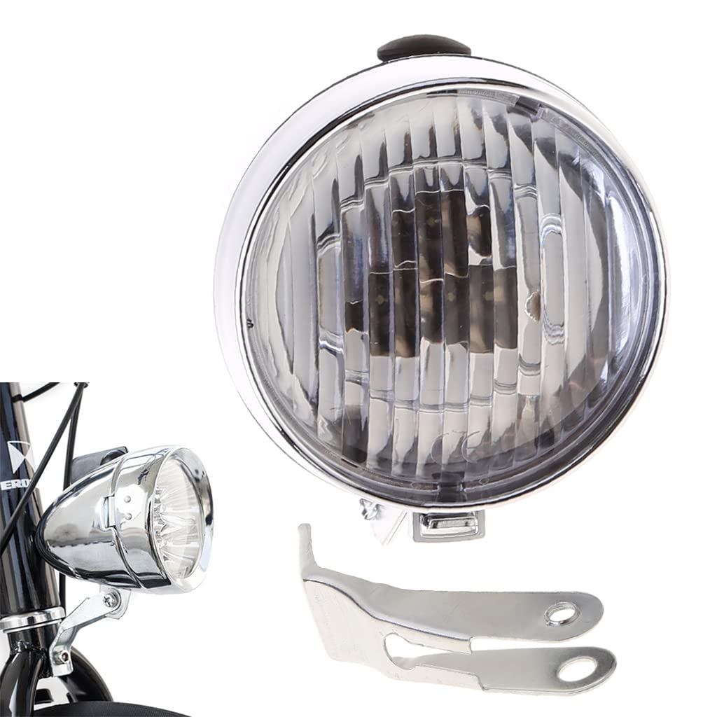 Amazon | ヴィンテージ自転車ライトレトロ自転車ヘッドライト 3 LED